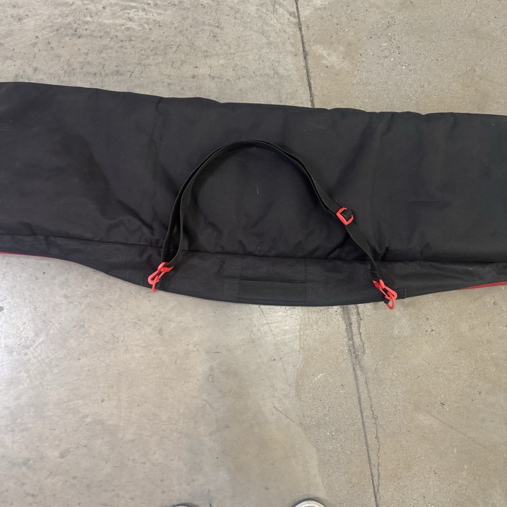 Dakine Topographic Snowboard Bag 157cm Luggage Storage Black Red Outdoor Straps - Picture 5 of 11